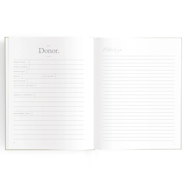 Baby Journal - Bellflower - Fox & Fallow
