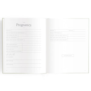 Baby Journal Pistachio - Fox & Fallow”