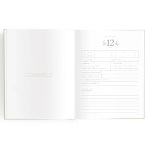 Baby Journal Pistachio - Fox & Fallow”