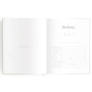Baby Journal Pistachio - Fox & Fallow”