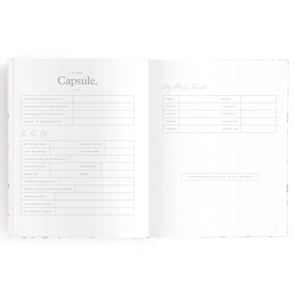 Baby Journal - Bellflower - Fox & Fallow