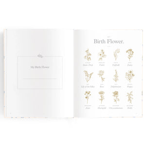 Baby Journal - Bellflower - Fox & Fallow