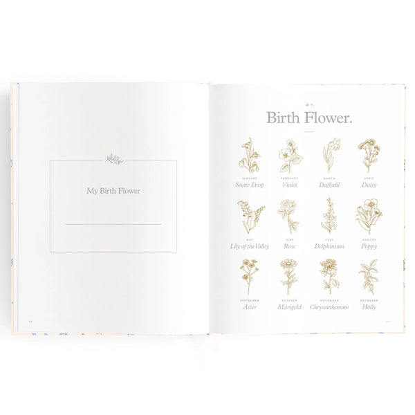 Baby Journal - Bellflower - Fox & Fallow