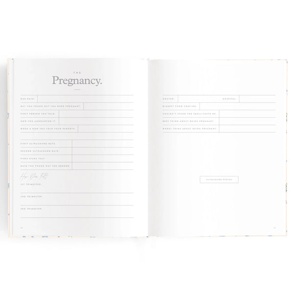 Baby Journal - Bellflower - Fox & Fallow