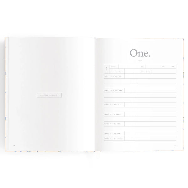 Baby Journal - Bellflower - Fox & Fallow