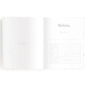 Baby Journal - Bellflower - Fox & Fallow
