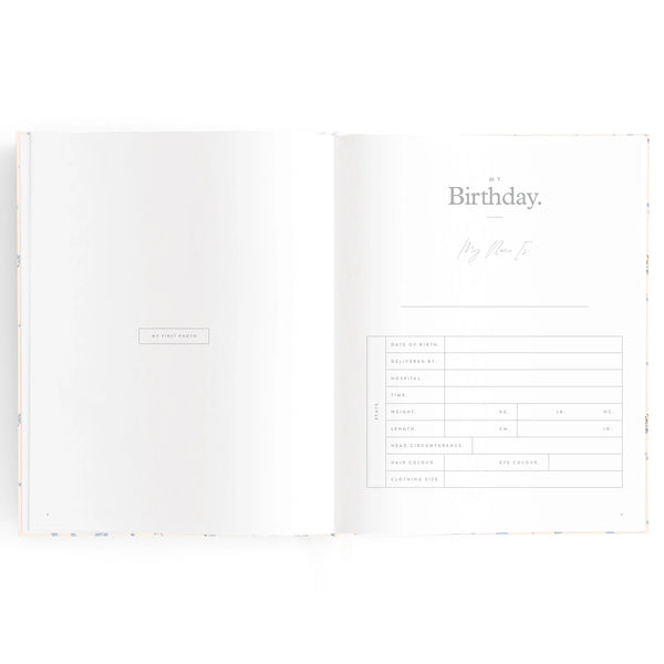 Baby Journal - Bellflower - Fox & Fallow