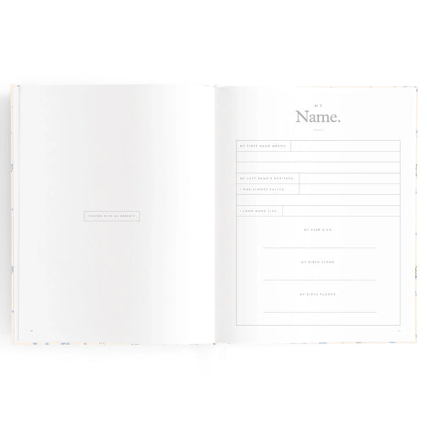 Baby Journal - Bellflower - Fox & Fallow
