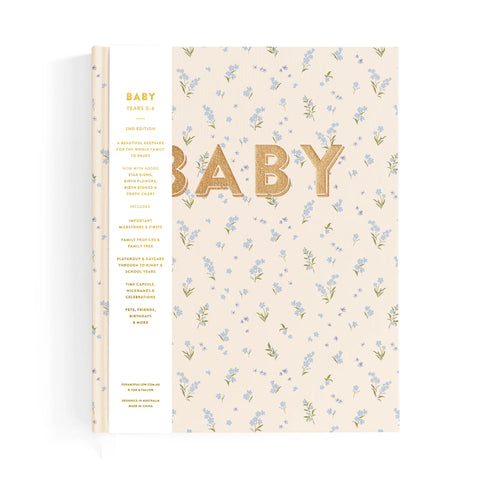 Baby Journal Forget-Me-Not - Fox & Fallow
