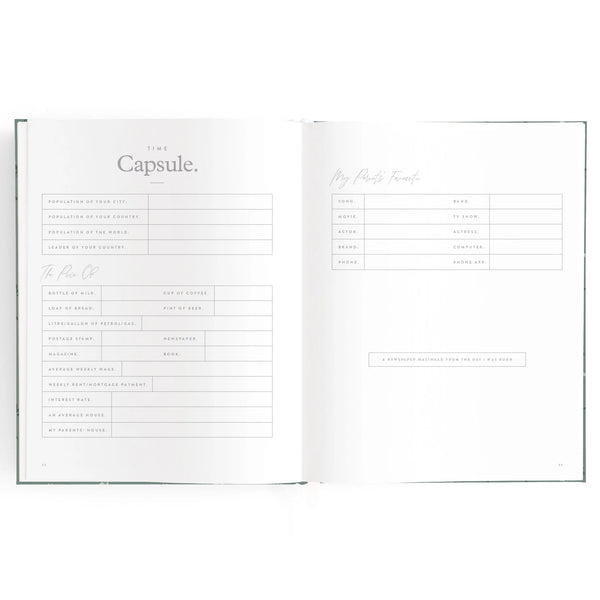 Baby Journal Daisy Grid - Fox & Fallow