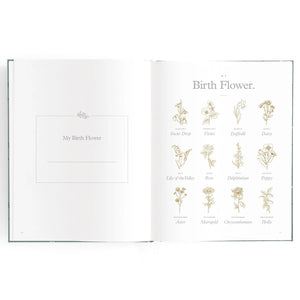 Baby Journal Daisy Grid - Fox & Fallow