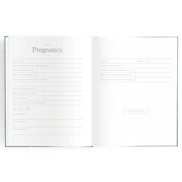 Baby Journal Daisy Grid - Fox & Fallow