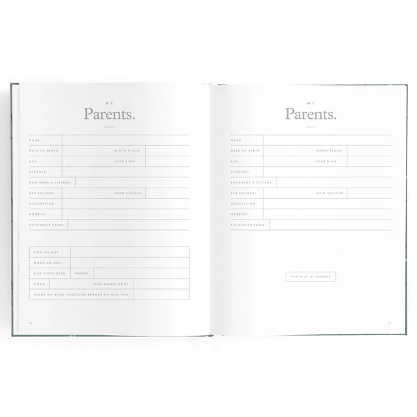 Baby Journal Daisy Grid - Fox & Fallow