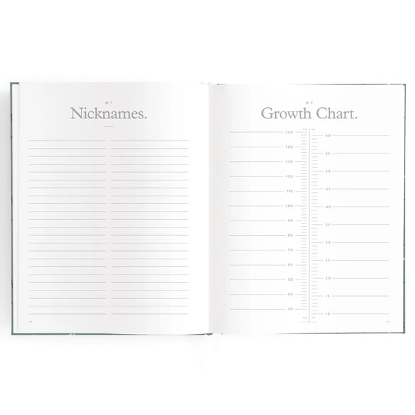 Baby Journal Daisy Grid - Fox & Fallow