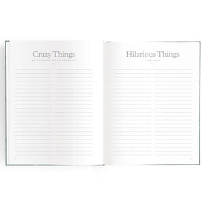 Baby Journal Daisy Grid - Fox & Fallow