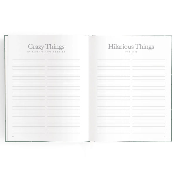 Baby Journal Daisy Grid - Fox & Fallow