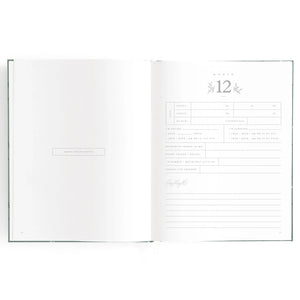 Baby Journal Daisy Grid - Fox & Fallow