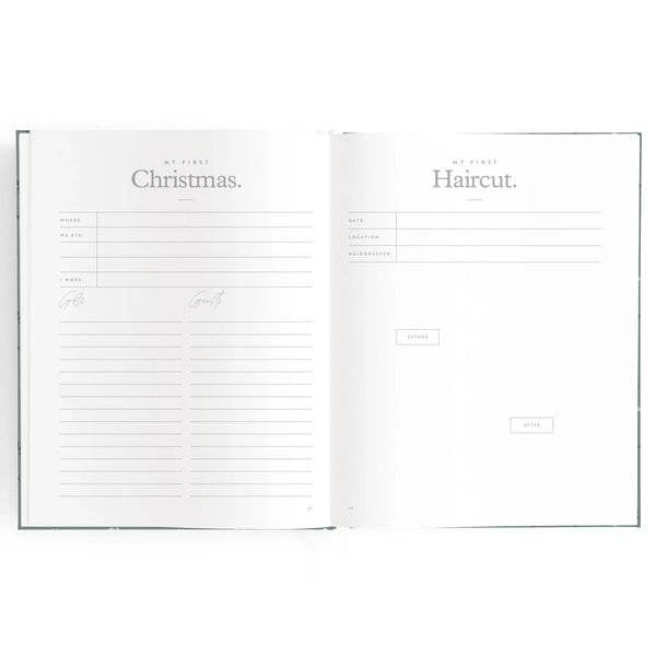 Baby Journal Daisy Grid - Fox & Fallow