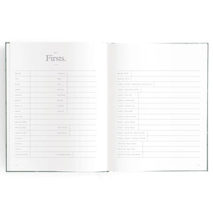 Baby Journal Daisy Grid - Fox & Fallow