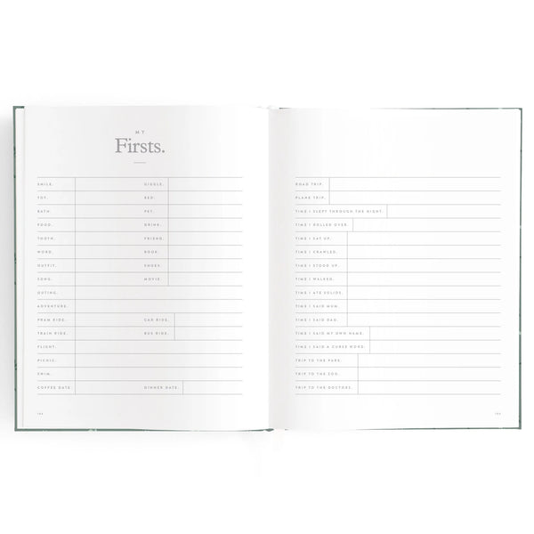 Baby Journal Daisy Grid - Fox & Fallow