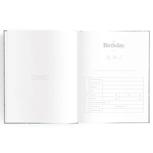 Baby Journal Daisy Grid - Fox & Fallow