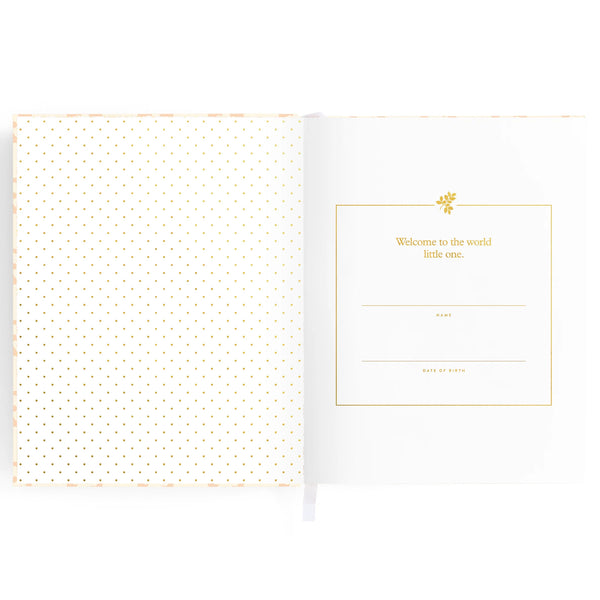 Baby Journal Daisy Grid - Fox & Fallow