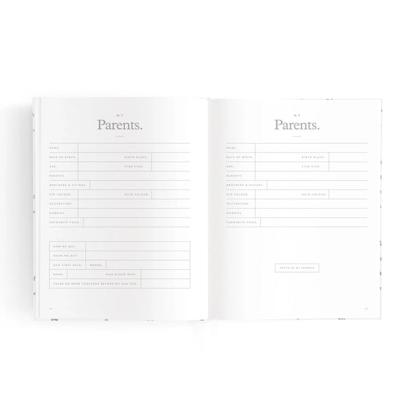 Mini Baby Book Bluebell - Fox & Fallow