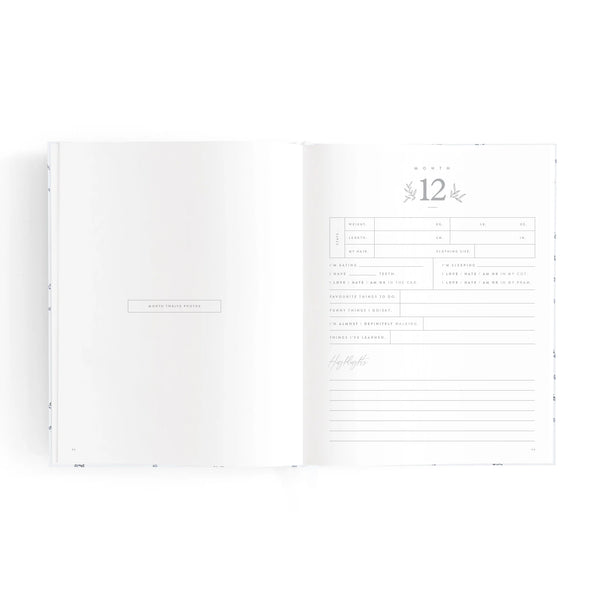 Mini Baby Book Bluebell - Fox & Fallow