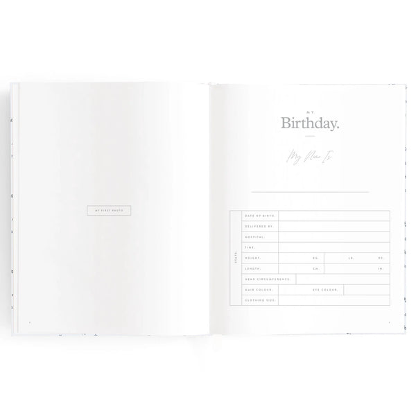 Baby Book - Bluebell - Fox & Fallow