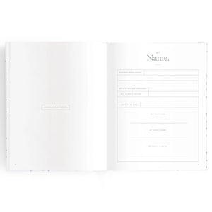 Baby Book - Bluebell - Fox & Fallow