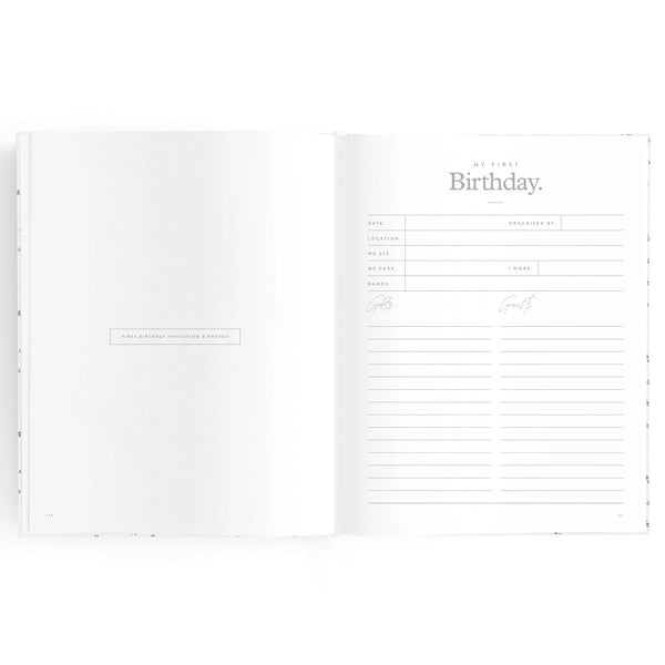 Baby Book - Bluebell - Fox & Fallow