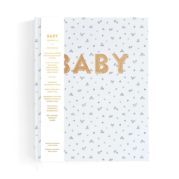 Baby Book - Bluebell - Fox & Fallow