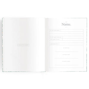 Baby Book Cloud Stripe - Fox & Fallow