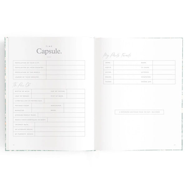 Baby Book Petal Stripe - Fox & Fallow