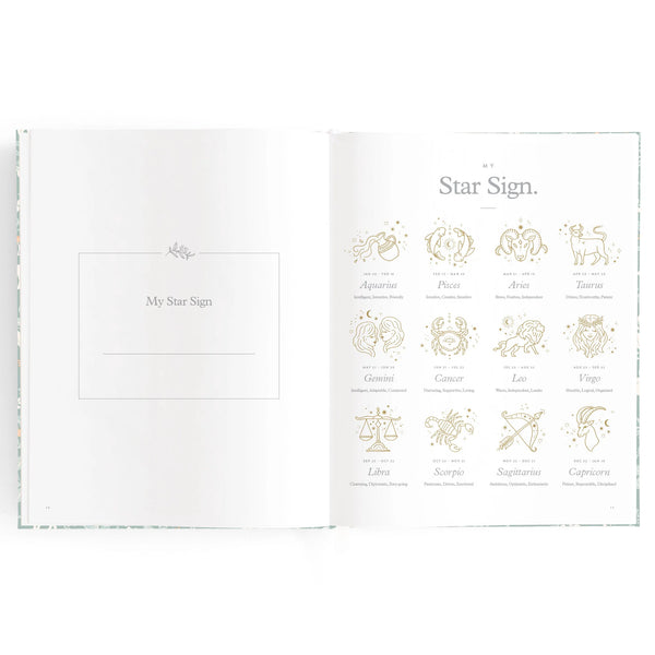 Baby Book Petal Stripe - Fox & Fallow