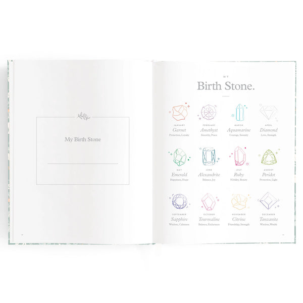 Baby Book Petal Stripe - Fox & Fallow