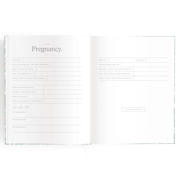 Baby Book Petal Stripe - Fox & Fallow