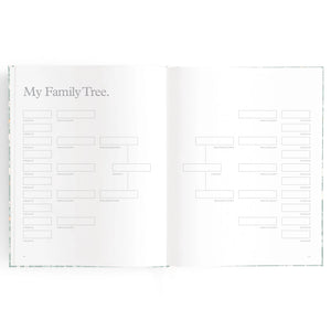 Baby Book Cloud Stripe - Fox & Fallow