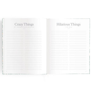 Baby Book Cloud Stripe - Fox & Fallow