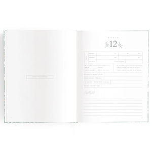 Baby Book Petal Stripe - Fox & Fallow