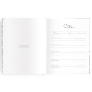 Baby Book Petal Stripe - Fox & Fallow