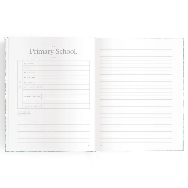 Baby Book Petal Stripe - Fox & Fallow