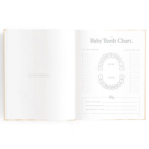 Baby Journal - Coffee Stripe - Fox & Fallow