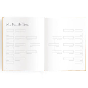 Baby Journal - Coffee Stripe - Fox & Fallow