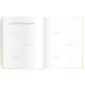 Baby Journal - Coffee Stripe - Fox & Fallow