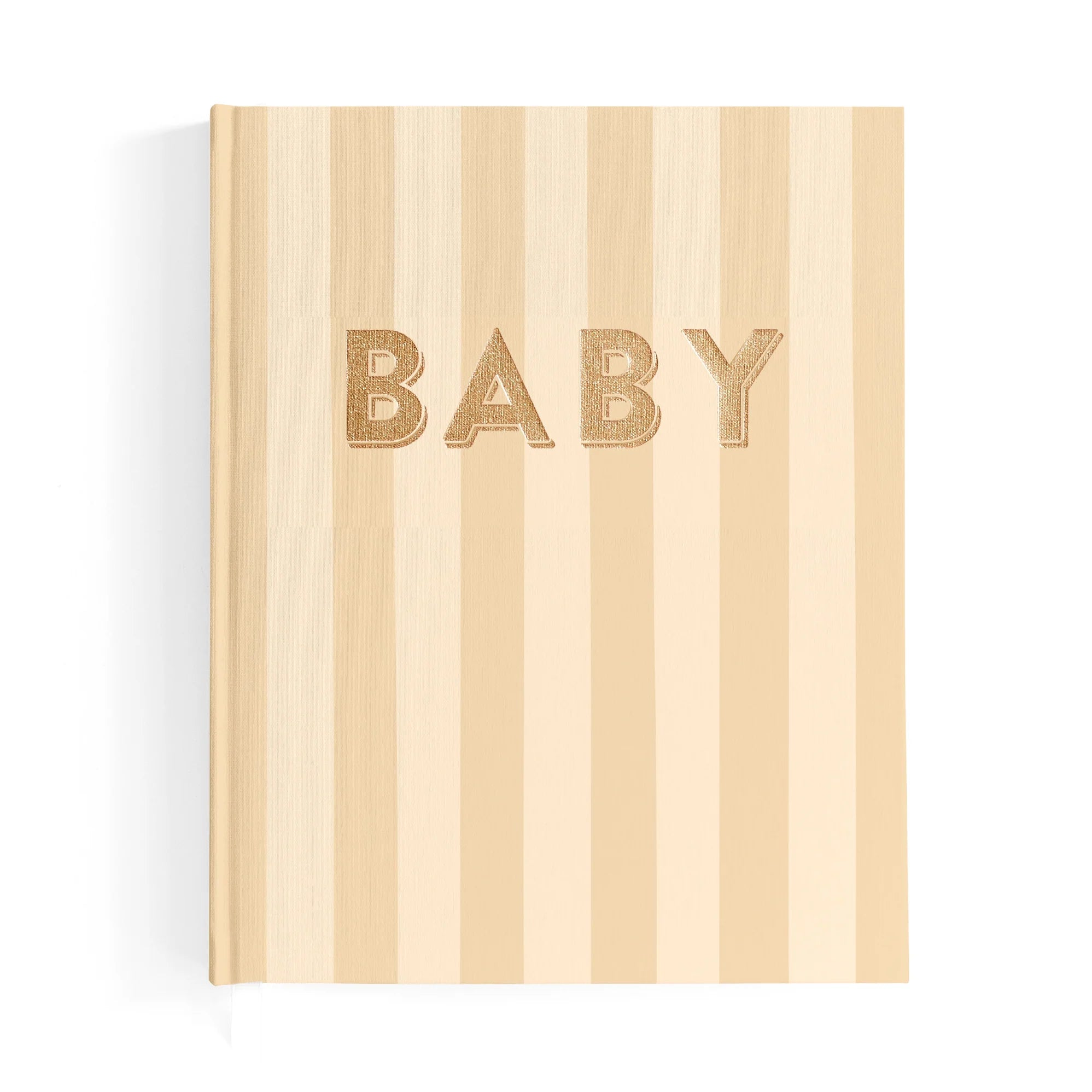 Baby Journal - Coffee Stripe - Fox & Fallow