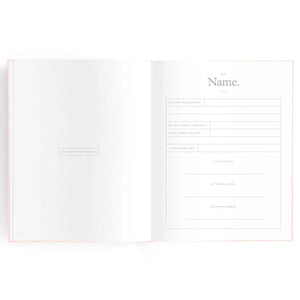 Baby Journal - Wild Ruscus - Fox & Fallow