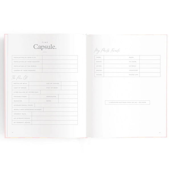 Baby Journal - Wild Ruscus - Fox & Fallow