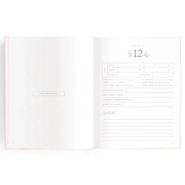 Baby Journal - Little Hearts - Fox & Fallow