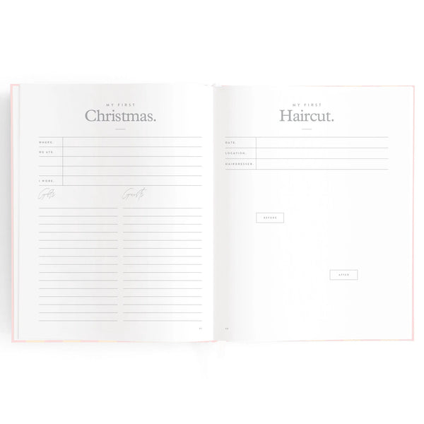 Baby Journal - Wild Ruscus - Fox & Fallow